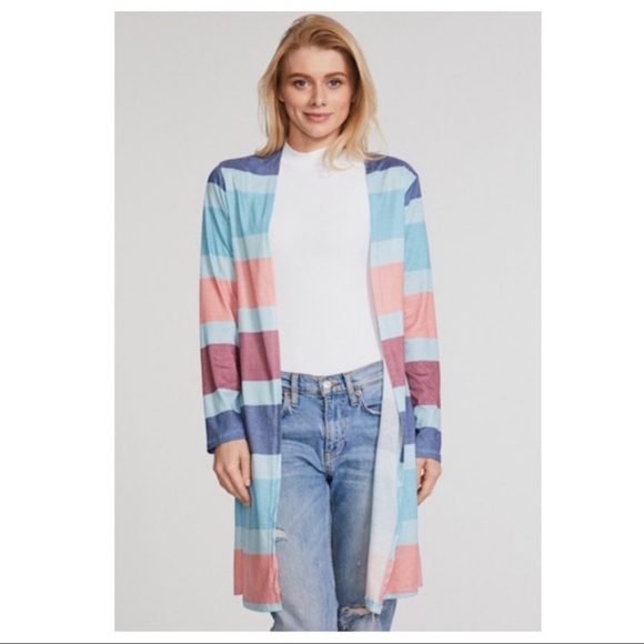 *MULTI-COLOR CARDIGAN- - Picture 4 of 9